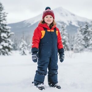 iXtreme Outfitters Kids Navy Snow Bib Pants 6X/7 IX81464-NVY Insulated